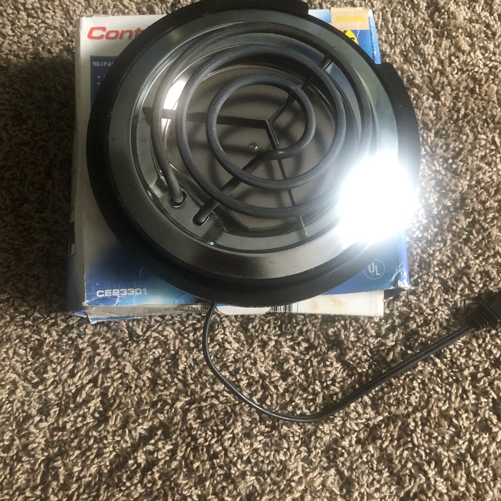 Brand New Single Electric Burner
